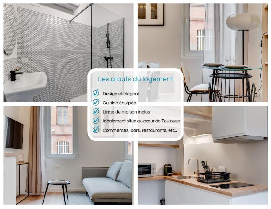 Ღ Le Cocon De St Aubin - Suite Au Coeur De Toulouse Eksteriør bilde